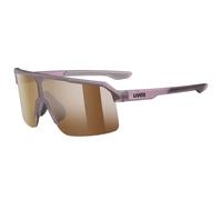 Uvex ramp jr. Occhiali sportivi per bambini - pale rose matt/mirror purple