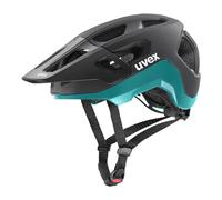 Uvex React - casco MTB 59/61 Black/Green unisex