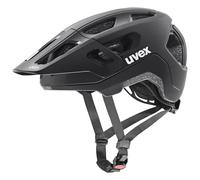 uvex react jr. - casco bicicletta leggero per bambini - regolazione individuale delle dimensioni - interni lavabili - black matt - 52-56 cm