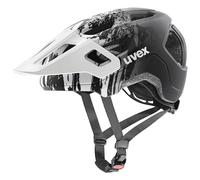 uvex react jr. - casco bicicletta leggero per bambini - regolazione individuale delle dimensioni - interni lavabili - white-black matt - 52-56 cm