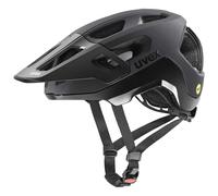 Uvex react MIPS, casco da bici, nero 59-61cm Black Matt