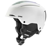 Uvex Resolution, casco da sci, bianco/viola 59-61cm White-Cool Lavender Grad Matt