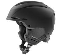 Uvex Resolution, casco da sci, nero 52-55cm Black Matt