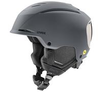 Uvex Resolution MIPS, casco da sci, grigio 52-55cm Rhino-Warm Grey Matt