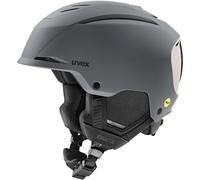Uvex Resolution MIPS, casco da sci, grigio 59-61cm Rhino-Warm Grey Matt