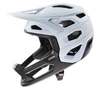 uvex revolt, casco MTB superleggero unisex, regolazione individuale delle dimensioni, mentoniera removibile, cloud-black matt, 52-57 cm