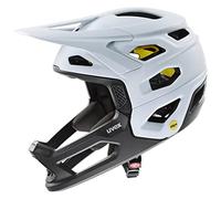 uvex revolt MIPS, casco MTB superleggero unisex, sistema MIPS, regolazione individuale delle dimensioni, cloud-black matt, 52-57 cm