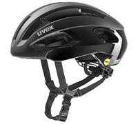 uvex rise pro MIPS - casco bicicletta sicuro per adulti - regolazione individuale delle dimensioni - sistema MIPS - black matt - 52-56 cm