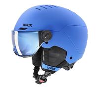 Uvex Rocket Jr. Visor - casco sci alpino - bambino Blue 51/55
