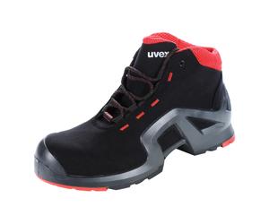 Uvex Sandalo nero/rosso uvex 1x-tended support, S1P, Numero UE: 46 Quantità:1