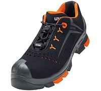Uvex 2 65012, Scarpe Uomo, Nero Arancione, 41 EU
