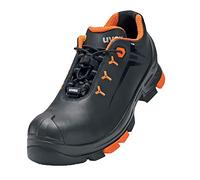 UVEX - Calzatura alta con lacci nera/arancione uvex 2, S3 42