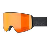 Uvex scenic FM, maschera da sci Unisex adulto, black matt/mirror red, one size