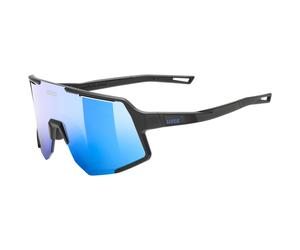 Uvex Sequenze, occhiali da sole, nero Onesize Black Matte