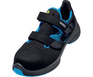 Uvex Sicurezzaitscarpa sandalo 6848 nero/blu pu 42 (Weite 11)