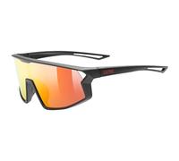 Occhiali da sole per bambini Uvex Skyryse Jr. Colore: nero/rosso