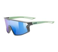 Uvex skyryse, occhiali da sole, junior, grigio/verde Onesize Grey-Green Matt