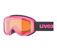 Uvex speedy nova - maschera da sci per bambini - categoria di filtro 2 - privo di appannamenti - pink sl/lasergold - one size