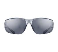UVEX Sportstyle 204 Black White/Silver Mirrored Occhiali da ciclismo
