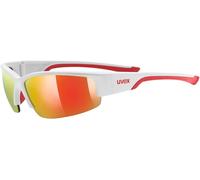 Uvex Occhiali sportivi sportstyle 215 Unisex specchiati Bianco/Rosso Taglia unica