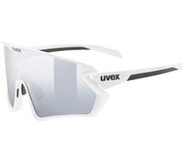 UVEX Sportstyle 231 2.0 Set di occhiali da sole bianco nero mat/argento specchiato