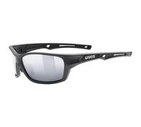 Uvex sportstyle 232 P, occhiali da sole, nero Onesize Black Mat