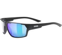 Uvex sportstyle 233 P, occhiali da sole, nero Onesize Black Mat