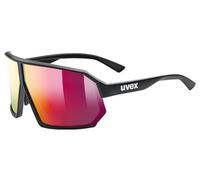 Uvex sportstyle 237 nero lenti a specchio rosso
