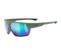 Uvex Sportstyle 238, occhiali da sole, verde Onesize Moss Matte