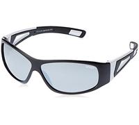uvex sportstyle 509, occhiali da sole per bambini, specchiato, incl. fascia, black/silver, one size