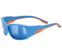 UVEX occhiali da sole per bambini Sportstyle 514 blu opaco/blu specchiato
