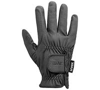 uvex sportstyle winter, guanti da equitazione elasticizzati unisex, ottimo grip e robusti, isolamento Thinsulate, black, 6