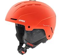 uvex Stance, Casco da Sci Unisex Adulto, Fierce Red Matt, 51-55 cm