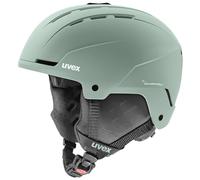 uvex stance, casco da sci Unisex adulto, oxid green matt, 51-55 cm