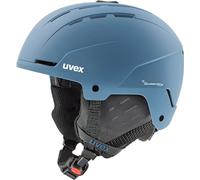 uvex Stance, Casco da Sci Unisex Adulto, Stone Blue Matt, 54-58 cm