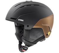 Uvex Stance MIPS, casco da sci, nero/marrone 58-62cm Black/Brown Matt