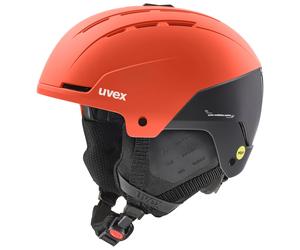 Uvex Stance MIPS, casco da sci, rosso/nero 51-55cm Fierce Red-Black Matt
