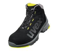 UVEX Stivale allacciato antinfortunistico S2 SRC,Nero/Giallo,47