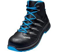 uvex Stivali di sicurezza 2 trend - Stivali da lavoro in pelle S2 SRC, Nero , 44 EU