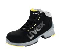 UVEX Stivali stringati neri/gialli uvex 1, S2 Quantità:1