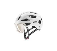 Uvex stride visor city casco bianco