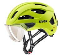 Uvex - Stride Visor Mips Cat. 1 - Casco per bici 53-56 cm verde/grigio