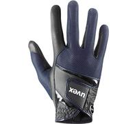 uvex sumair, guanti da equitazione flessibili unisex, robusti, ventilazione ottimale, black-blue, 8