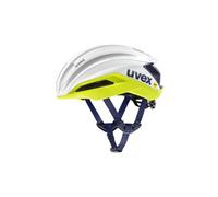Uvex surge aero mips team edition casco da strada bianco giallo
