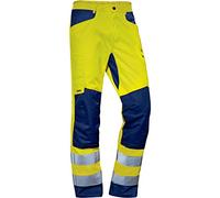 Uvex Suxxeed Construction - Pantaloni da lavoro da uomo, colore: giallo Giallo allarme 50