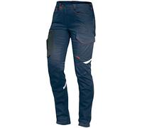 Uvex Suxxeed - Pantaloni da lavoro da donna, colore: blu scuro, grafite, 40