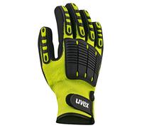 Uvex Synexo Impact 1 Guanti di protezione contro il taglio - Giallo-Nero - Taglia 09 (L)