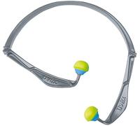 Uvex Tappi Auricolari x-fold, foldable ear band, 5 pcs. Unisex M-L,Grigio/Lime