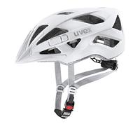 uvex touring cc, casco tuttofare leggero unisex, regolazione individuale delle dimensioni, ampliabile con luce a LED, white matt, 52-57 cm