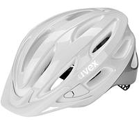 uvex true, casco tuttofare leggero da donna, regolazione individuale delle dimensioni, ampliabile con luce a LED, white-silver, 55-58 cm